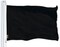 G128 Solid Black Color Flag | 4x6 Ft | LiteWeave Pro Series Printed 150D Polyester | Indoor/Outdoor, Vibrant Colors, Brass Grommets, Thicker and More Durable Than 100D 75D Polyester